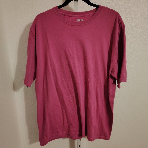 Jerzees Tops - Jerzees Women's Short Sleeve Crewneck Top Size XL Cotton Pink Vintage